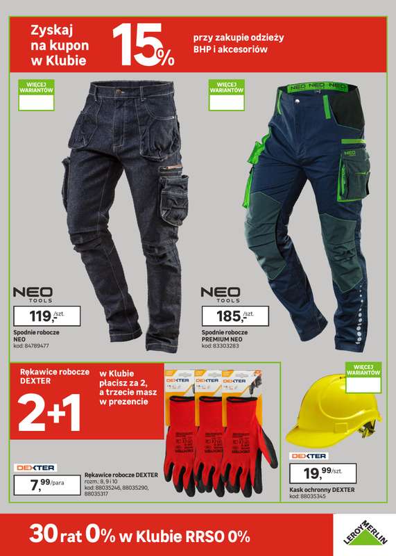 Leroy Merlin - gazetka promocyjna Okazje dla PROfesjonalistów od wtorku 24.03 do poniedziałku 06.04 - strona 11