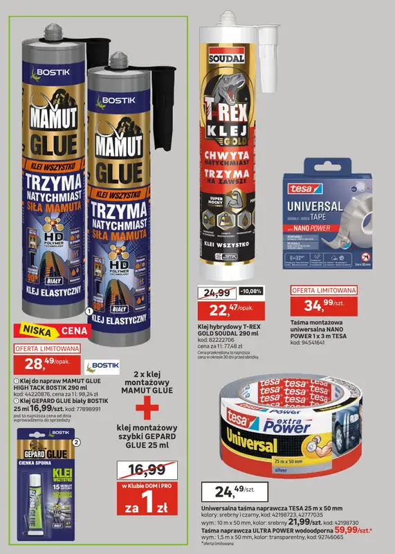 Leroy Merlin - gazetka promocyjna Okazje dla PROfesjonalistów od wtorku 24.03 do poniedziałku 06.04 - strona 28