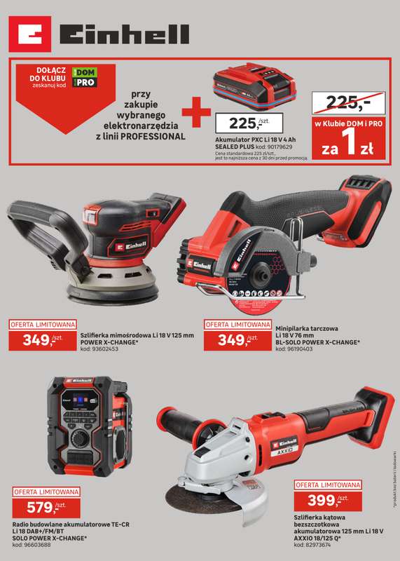 Leroy Merlin - gazetka promocyjna Okazje dla PROfesjonalistów od wtorku 24.03 do poniedziałku 06.04 - strona 6