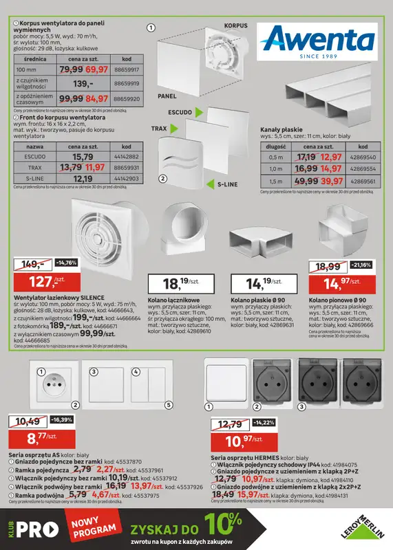 Leroy Merlin - gazetka promocyjna Okazje dla PROfesjonalistów od wtorku 24.03 do poniedziałku 06.04 - strona 21