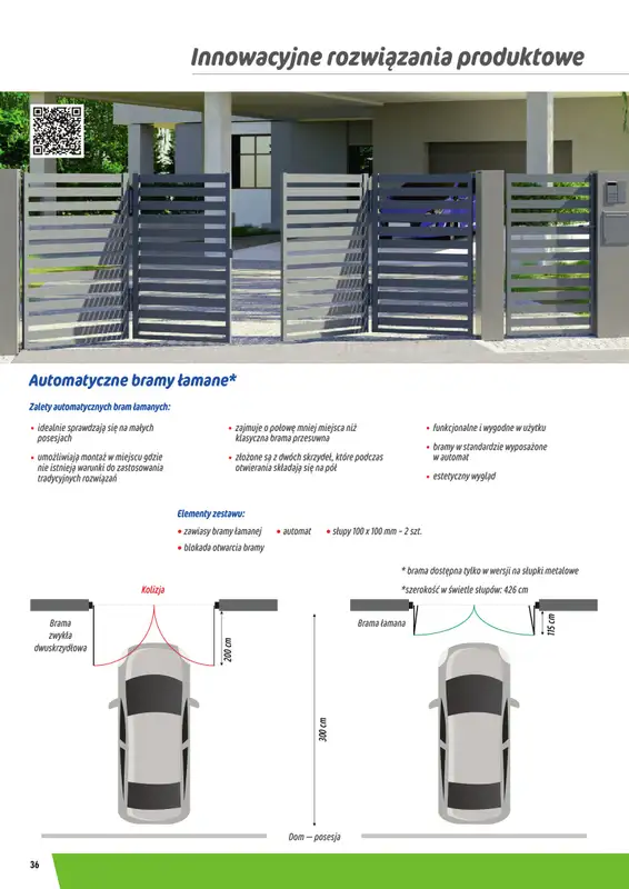 Leroy Merlin - gazetka promocyjna Ogrodzenia Polbram od wtorku 24.03 do czwartku 31.12 - strona 36