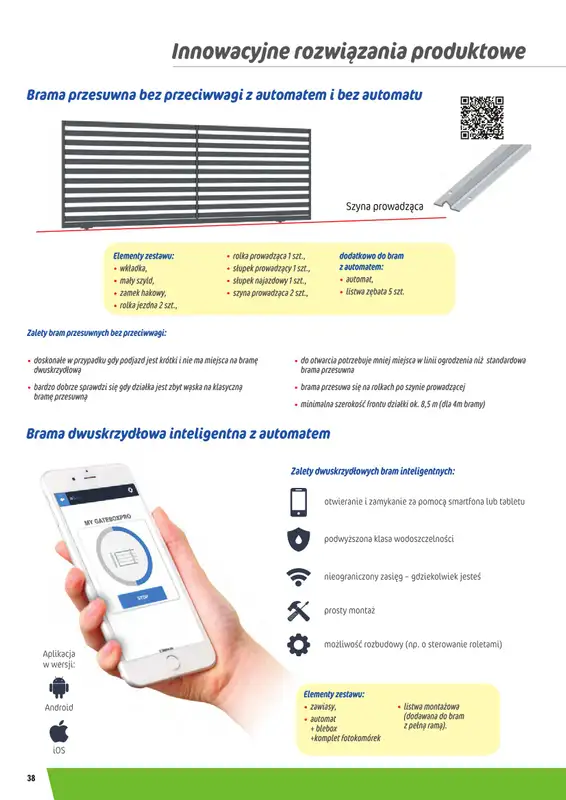 Leroy Merlin - gazetka promocyjna Ogrodzenia Polbram od wtorku 24.03 do czwartku 31.12 - strona 38