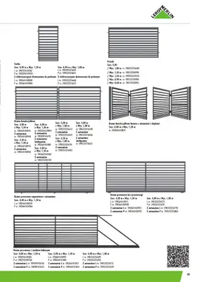 Leroy Merlin - gazetka promocyjna Ogrodzenia Polbram od wtorku 24.03 do czwartku 31.12 - strona 19