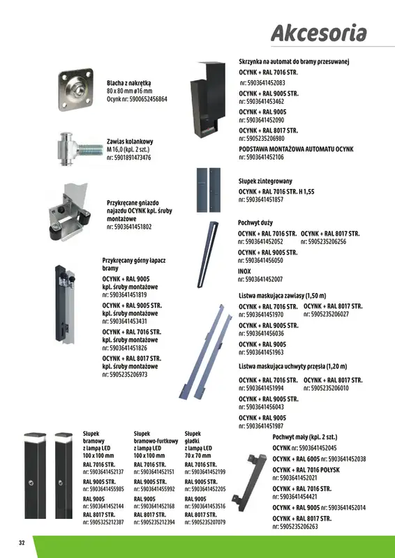 Leroy Merlin - gazetka promocyjna Ogrodzenia Polbram od wtorku 24.03 do czwartku 31.12 - strona 32