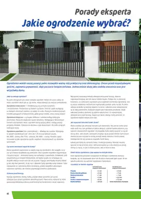 Leroy Merlin - gazetka promocyjna Ogrodzenia Polbram od wtorku 24.03 do czwartku 31.12 - strona 42