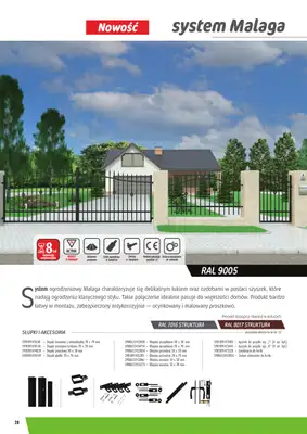 Leroy Merlin - gazetka promocyjna Ogrodzenia Polbram od wtorku 24.03 do czwartku 31.12 - strona 28
