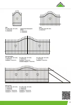 Leroy Merlin - gazetka promocyjna Ogrodzenia Polbram od wtorku 24.03 do czwartku 31.12 - strona 27