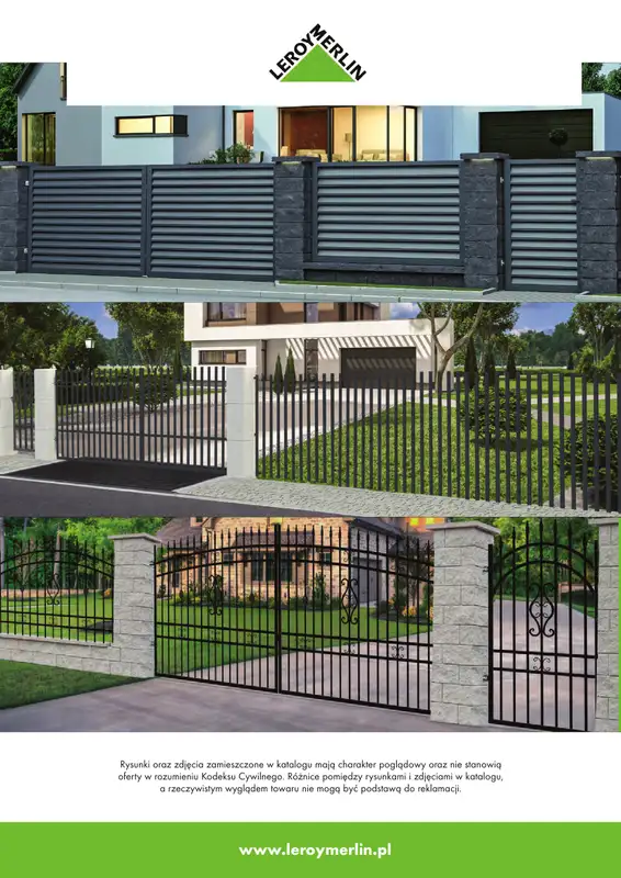 Leroy Merlin - gazetka promocyjna Ogrodzenia Polbram od wtorku 24.03 do czwartku 31.12 - strona 47