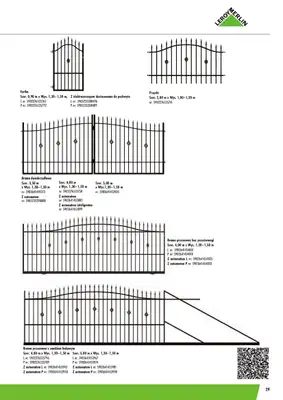 Leroy Merlin - gazetka promocyjna Ogrodzenia Polbram od wtorku 24.03 do czwartku 31.12 - strona 29