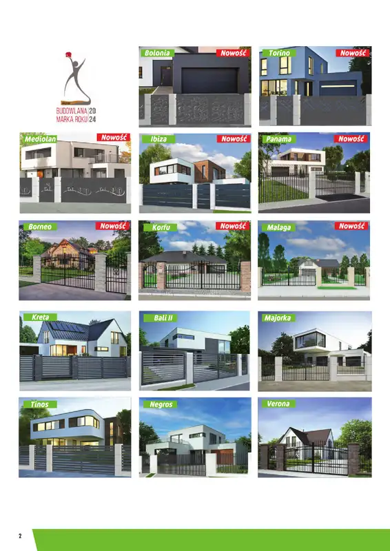 Leroy Merlin - gazetka promocyjna Ogrodzenia Polbram od wtorku 24.03 do czwartku 31.12 - strona 2