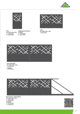 Leroy Merlin - gazetka promocyjna Ogrodzenia Polbram od wtorku 24.03 do czwartku 31.12 - strona 9