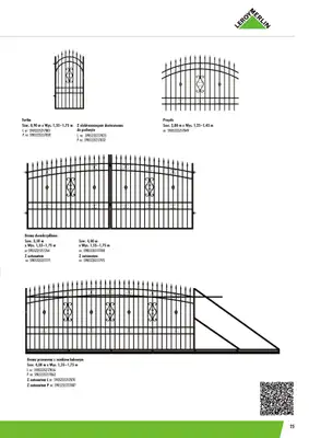 Leroy Merlin - gazetka promocyjna Ogrodzenia Polbram od wtorku 24.03 do czwartku 31.12 - strona 25