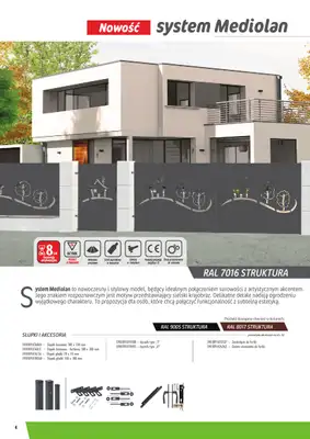 Leroy Merlin - gazetka promocyjna Ogrodzenia Polbram od wtorku 24.03 do czwartku 31.12 - strona 4