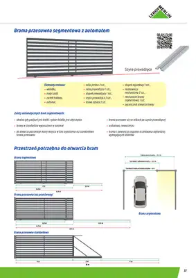 Leroy Merlin - gazetka promocyjna Ogrodzenia Polbram od wtorku 24.03 do czwartku 31.12 - strona 37
