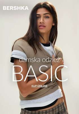 Bershka - gazetka promocyjna Odzież damska BASIC od wtorku 24.03 