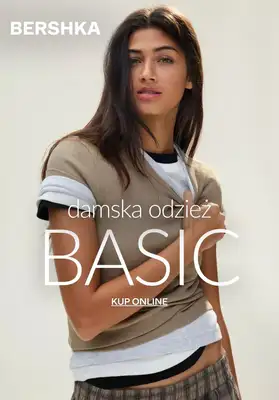 Bershka - gazetka promocyjna Odzież damska BASIC od wtorku 24.03 