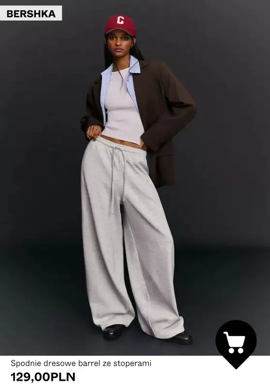 Bershka - gazetka promocyjna Odzież damska BASIC od wtorku 24.03  - strona 10