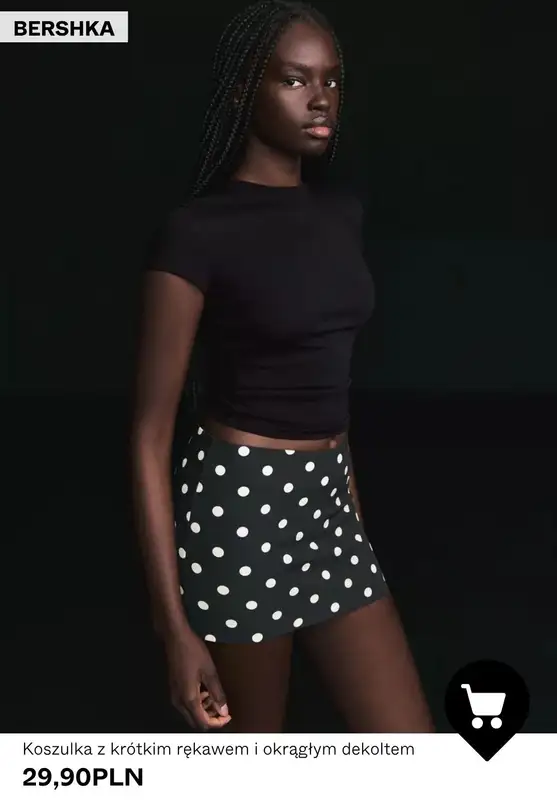Bershka - gazetka promocyjna Odzież damska BASIC od wtorku 24.03  - strona 5