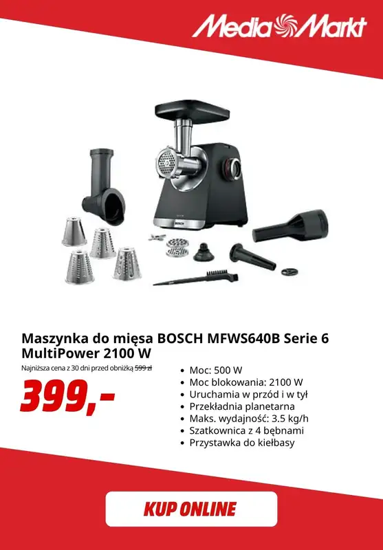Media Markt - gazetka promocyjna Bestsellery tygodnia - małe AGD od wtorku 24.03 do środy 01.04 - strona 5