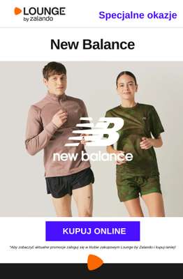 Lounge by Zalando - gazetka promocyjna Specjalne okazje: New Balance od wtorku 24.03 do piątku 27.03