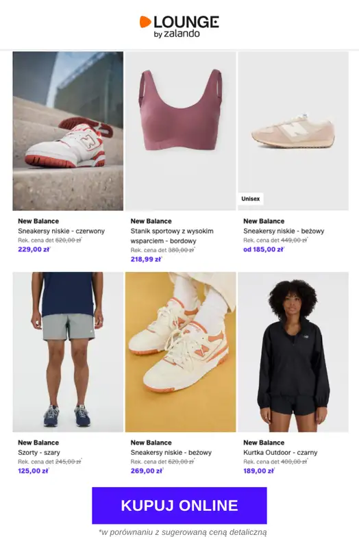 Lounge by Zalando - gazetka promocyjna Specjalne okazje: New Balance od wtorku 24.03 do piątku 27.03 - strona 8