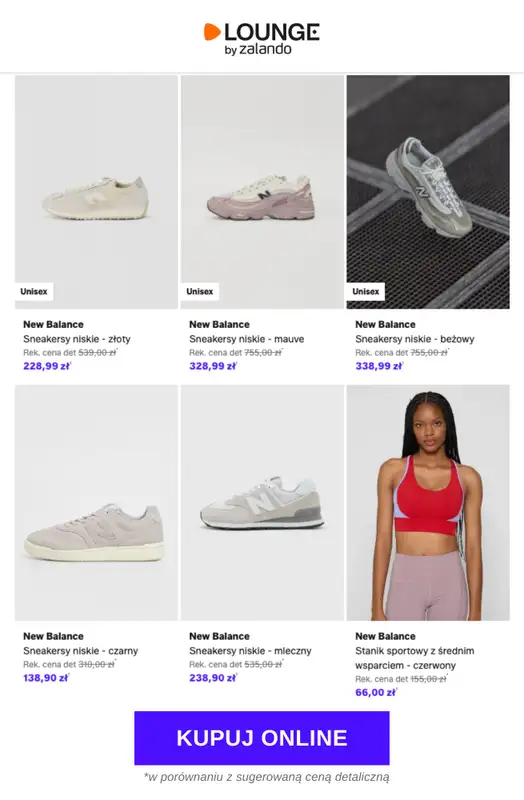 Lounge by Zalando - gazetka promocyjna Specjalne okazje: New Balance od wtorku 24.03 do piątku 27.03 - strona 2