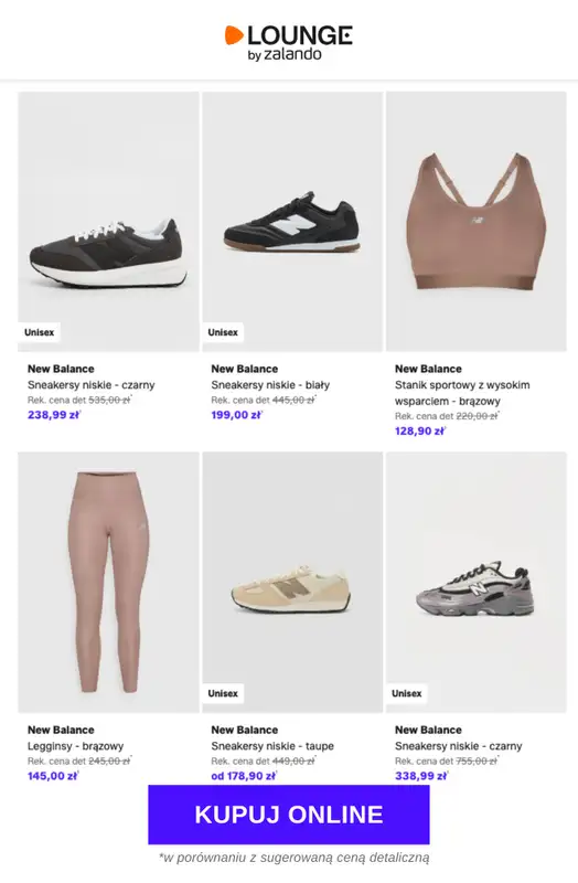 Lounge by Zalando - gazetka promocyjna Specjalne okazje: New Balance od wtorku 24.03 do piątku 27.03 - strona 5