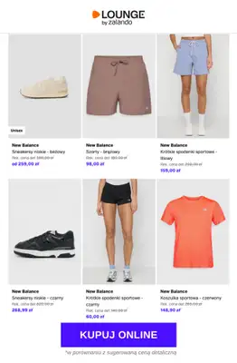 Lounge by Zalando - gazetka promocyjna Specjalne okazje: New Balance od wtorku 24.03 do piątku 27.03 - strona 10