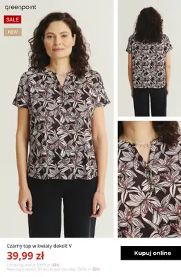 Greenpoint - gazetka promocyjna Nowości na wyprzedaży! od wtorku 24.03  - strona 4