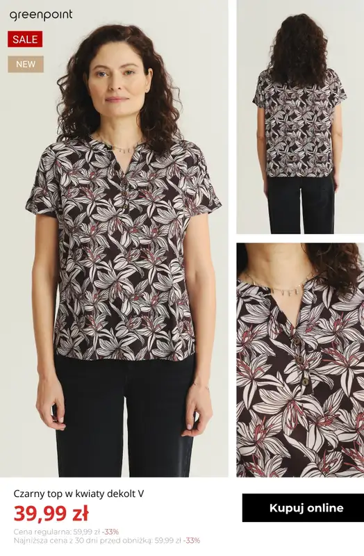 Greenpoint - gazetka promocyjna Nowości na wyprzedaży! od wtorku 24.03  - strona 4