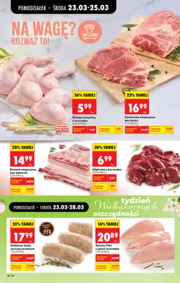 Biedronka - gazetka promocyjna Od poniedziałku, Z ladą tradycyjną od poniedziałku 23.03 do niedzieli 29.03 - strona 38