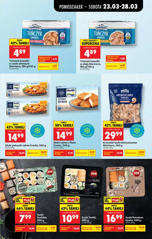 Biedronka - gazetka promocyjna Od poniedziałku, Z ladą tradycyjną od poniedziałku 23.03 do niedzieli 29.03 - strona 45