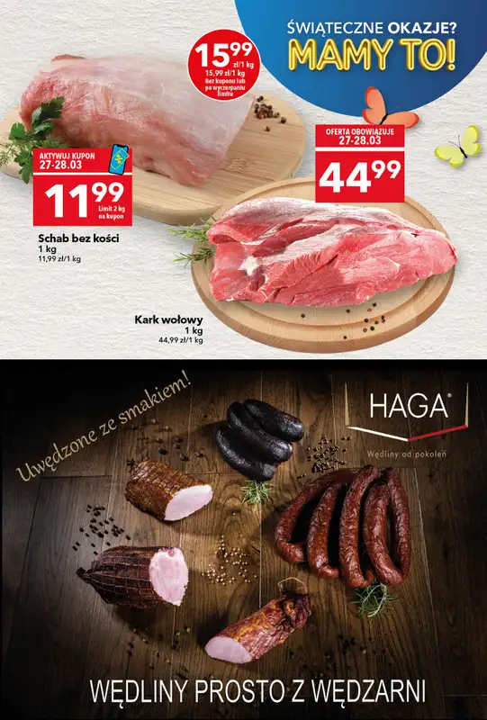 LEWIATAN - gazetka promocyjna Gazetka Świąteczne okazje Mamy to! – Bielsko Biała od czwartku 26.03 do soboty 04.04 - strona 4