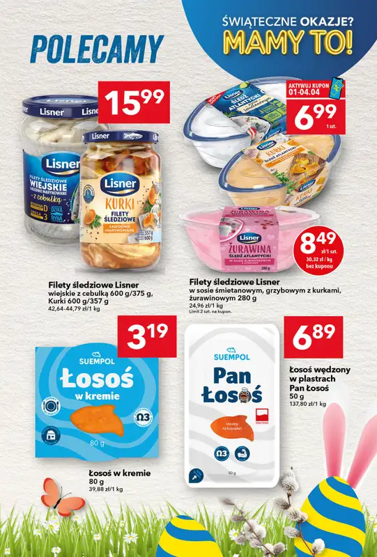 LEWIATAN - gazetka promocyjna Gazetka Świąteczne okazje Mamy to! – Bielsko Biała od czwartku 26.03 do soboty 04.04 - strona 17