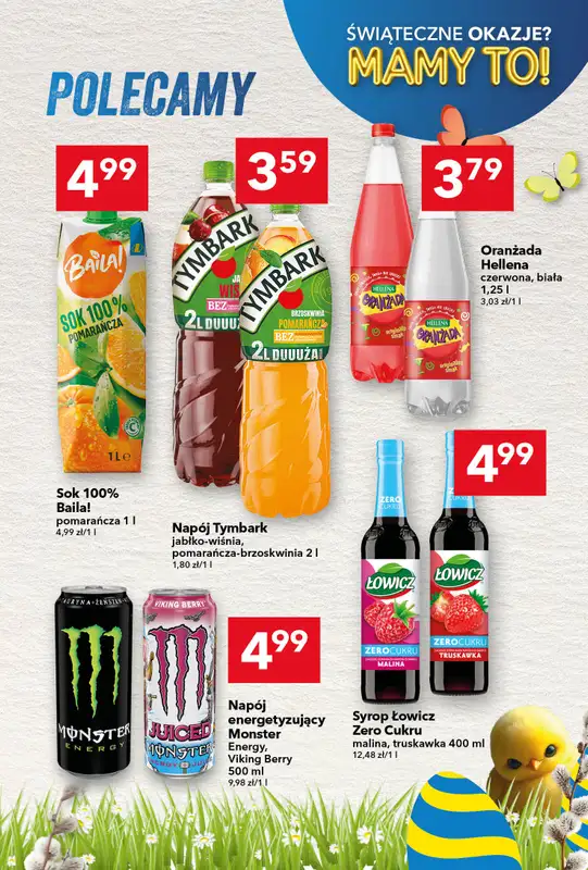 LEWIATAN - gazetka promocyjna Gazetka Świąteczne okazje Mamy to! – Bielsko Biała od czwartku 26.03 do soboty 04.04 - strona 34