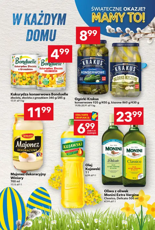 LEWIATAN - gazetka promocyjna Gazetka Świąteczne okazje Mamy to! – Bielsko Biała od czwartku 26.03 do soboty 04.04 - strona 15