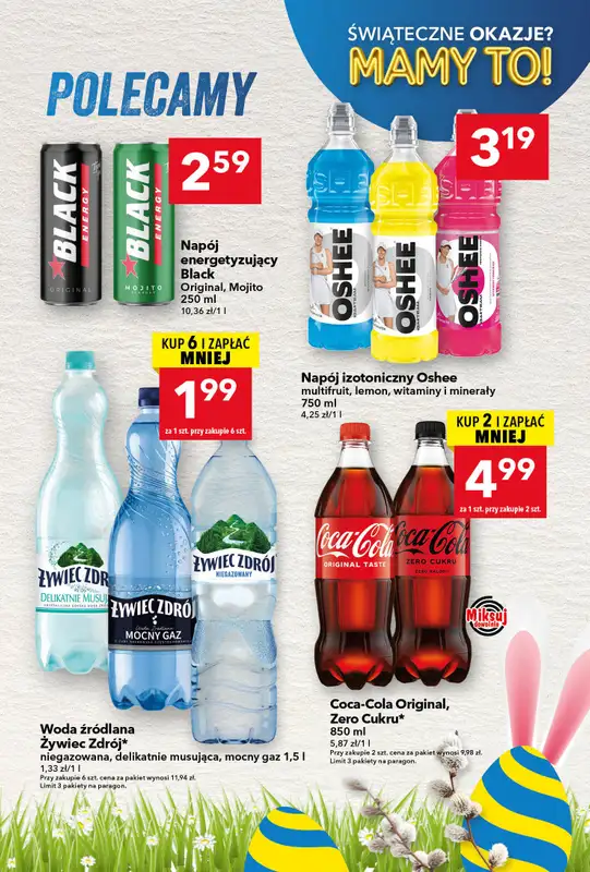 LEWIATAN - gazetka promocyjna Gazetka Świąteczne okazje Mamy to! – Bielsko Biała od czwartku 26.03 do soboty 04.04 - strona 35