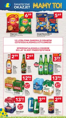 LEWIATAN - gazetka promocyjna Gazetka Świąteczne okazje Mamy to! Górny Śląsk, Łódź od czwartku 26.03 do soboty 04.04 - strona 14