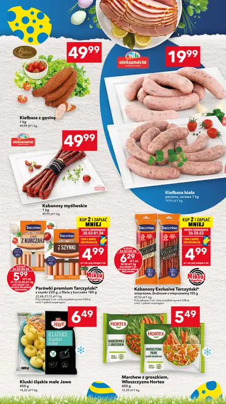 LEWIATAN - gazetka promocyjna Gazetka Świąteczne okazje Mamy to! Górny Śląsk, Łódź od czwartku 26.03 do soboty 04.04 - strona 3