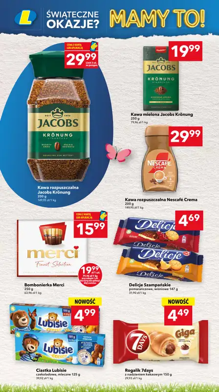 LEWIATAN - gazetka promocyjna Gazetka Świąteczne okazje Mamy to! Górny Śląsk, Łódź od czwartku 26.03 do soboty 04.04 - strona 10