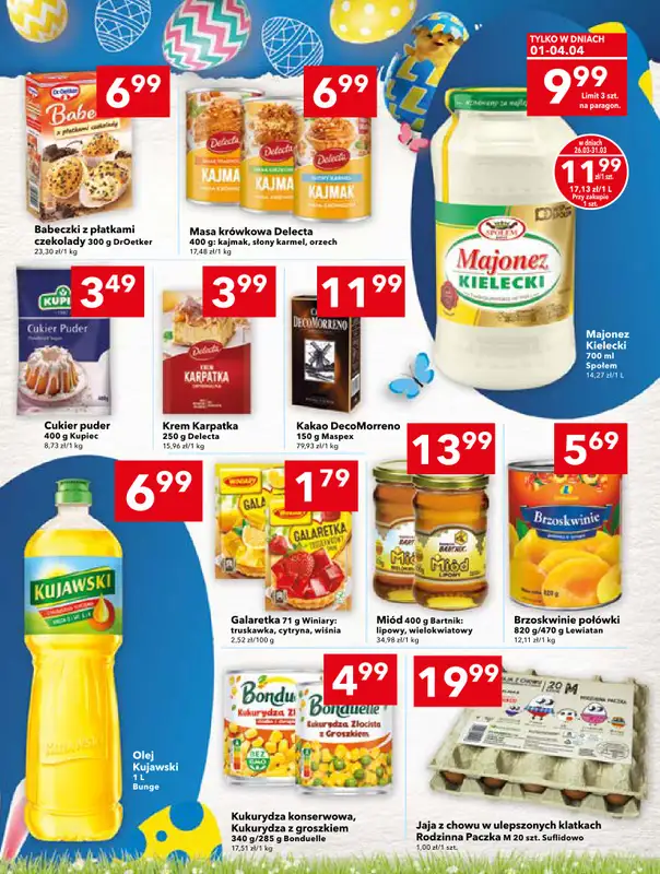 LEWIATAN - gazetka promocyjna Gazetka Świąteczne okazje Mamy to! Kielce od czwartku 26.03 do soboty 04.04 - strona 9