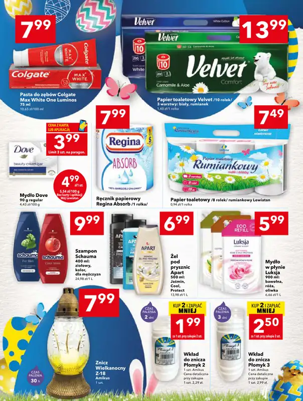 LEWIATAN - gazetka promocyjna Gazetka Świąteczne okazje Mamy to! Kielce od czwartku 26.03 do soboty 04.04 - strona 15