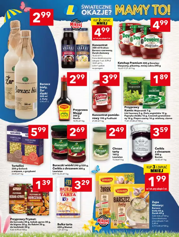 LEWIATAN - gazetka promocyjna Gazetka Świąteczne okazje Mamy to! Kielce od czwartku 26.03 do soboty 04.04 - strona 8