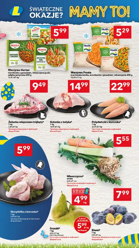 LEWIATAN - gazetka promocyjna Gazetka Świąteczne okazje Mamy to! Kujawy od czwartku 26.03 do soboty 04.04 - strona 4
