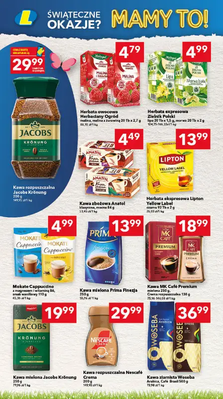 LEWIATAN - gazetka promocyjna Gazetka Świąteczne okazje Mamy to! Kujawy od czwartku 26.03 do soboty 04.04 - strona 10