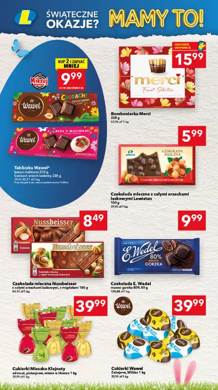 LEWIATAN - gazetka promocyjna Gazetka Świąteczne okazje Mamy to! Kujawy od czwartku 26.03 do soboty 04.04 - strona 12