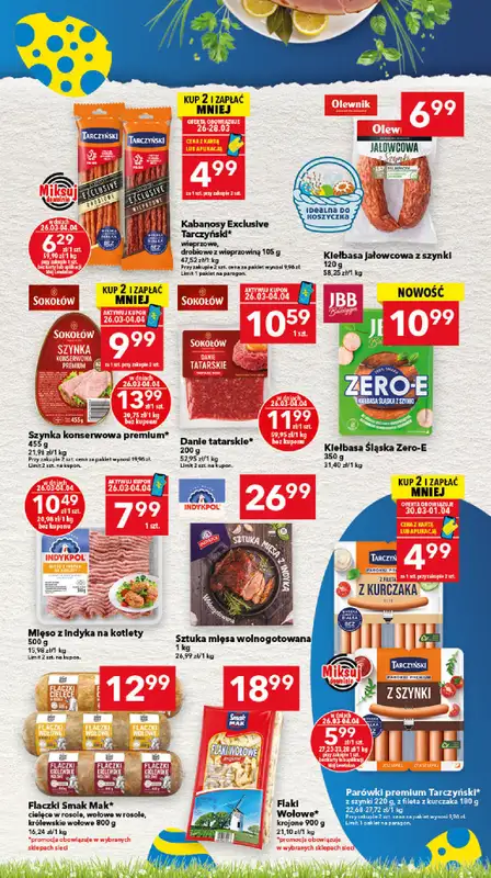 LEWIATAN - gazetka promocyjna Gazetka Świąteczne okazje Mamy to! Kujawy od czwartku 26.03 do soboty 04.04 - strona 3