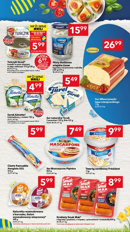 LEWIATAN - gazetka promocyjna Gazetka Świąteczne okazje Mamy to! Kujawy od czwartku 26.03 do soboty 04.04 - strona 5