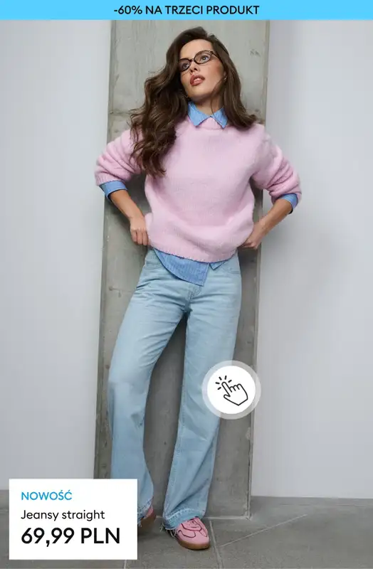 Sinsay - gazetka promocyjna -60% na TRZECI PRODUKT od wtorku 24.03 do środy 25.03 - strona 2