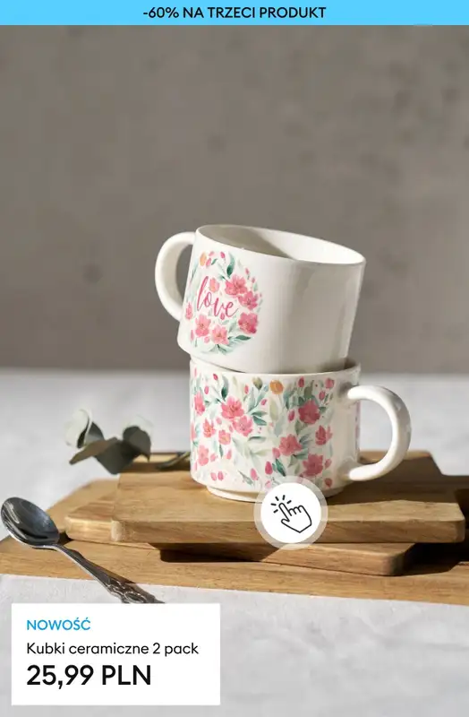 Sinsay - gazetka promocyjna -60% na TRZECI PRODUKT od wtorku 24.03 do środy 25.03 - strona 14